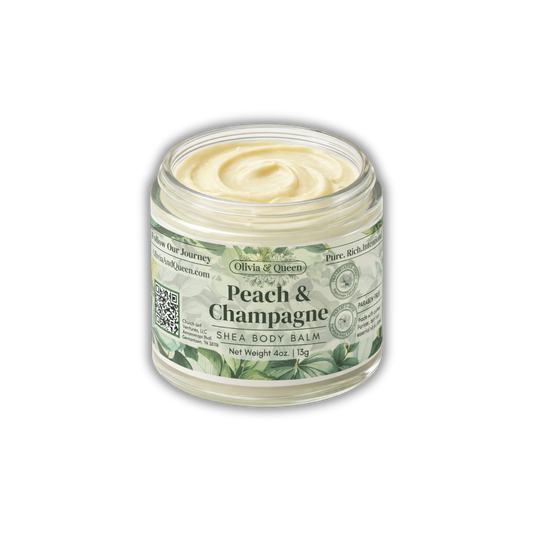 Peach & Champagne Shea Body Balm