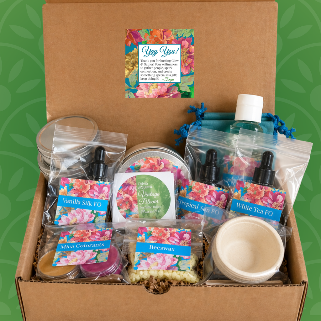Gather & Glow: Vintage Bloom Perfume Balm Experience Kit