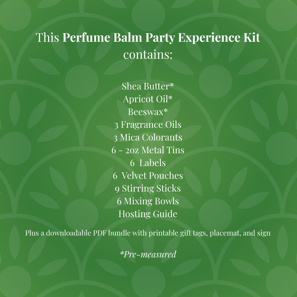 Gather & Glow: Vintage Bloom Perfume Balm Experience Kit