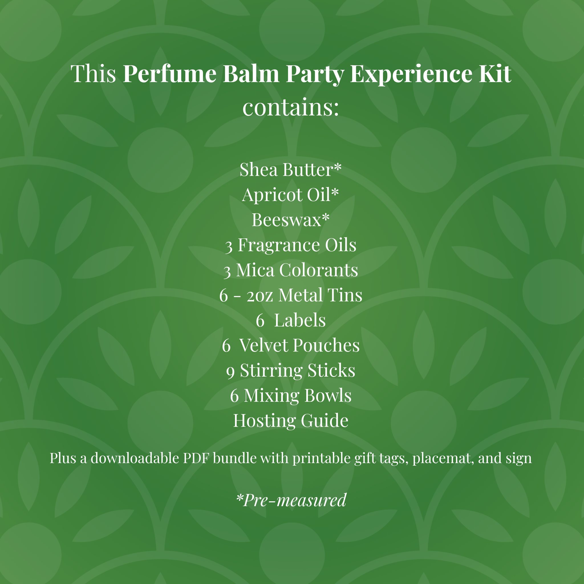 Gather & Glow: Vintage Bloom Perfume Balm Experience Kit