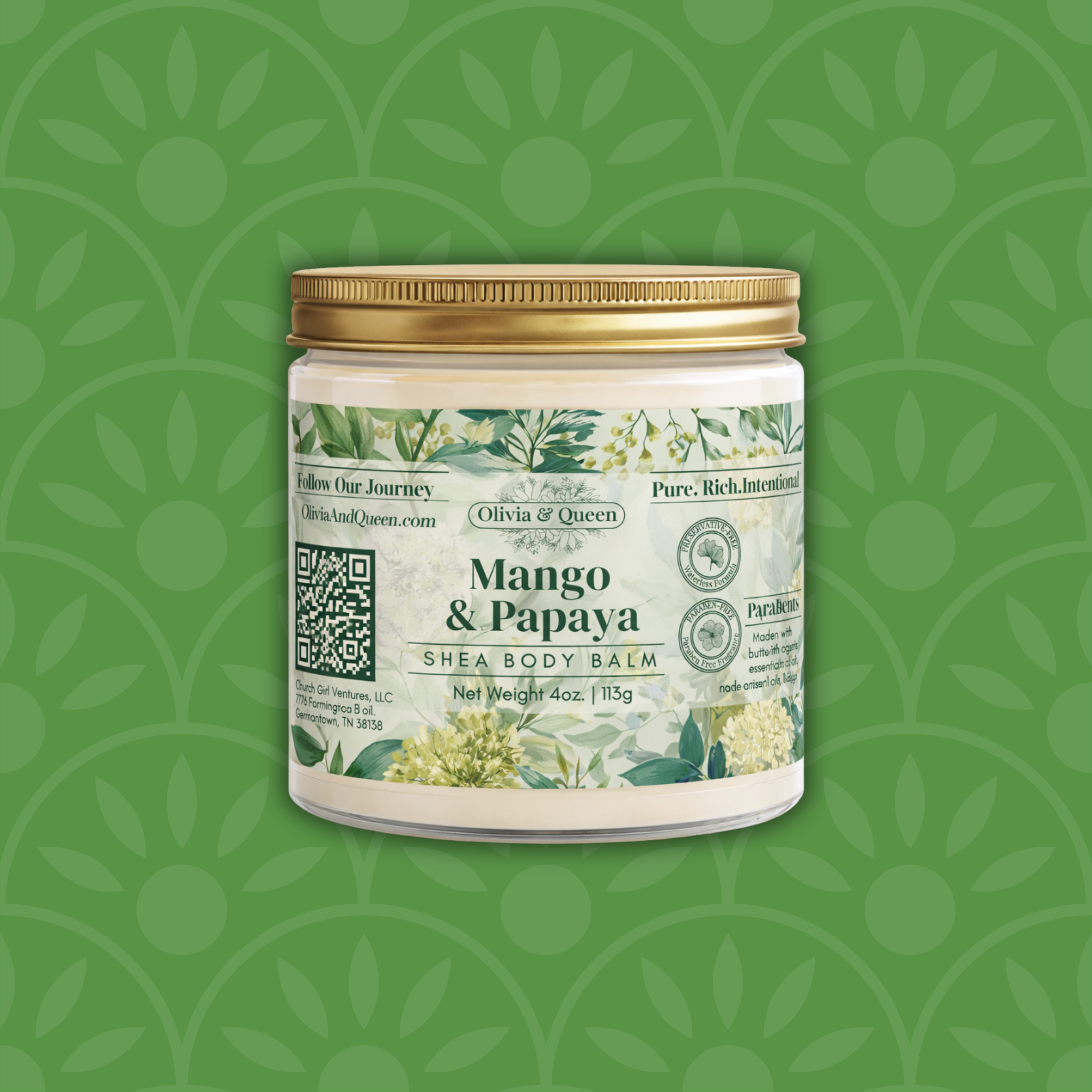 Mango & Papaya Shea Body Balm
