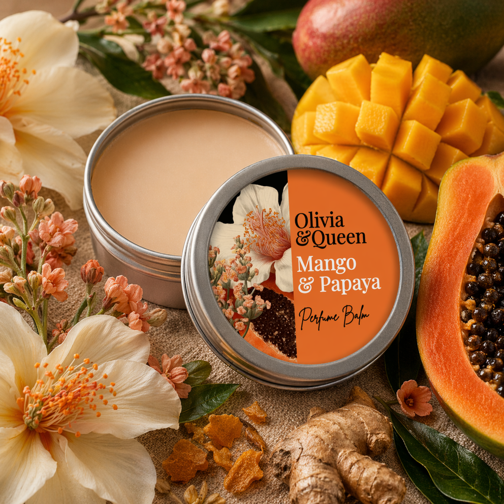 Mango & Papaya Velvet Skin Perfume Balm