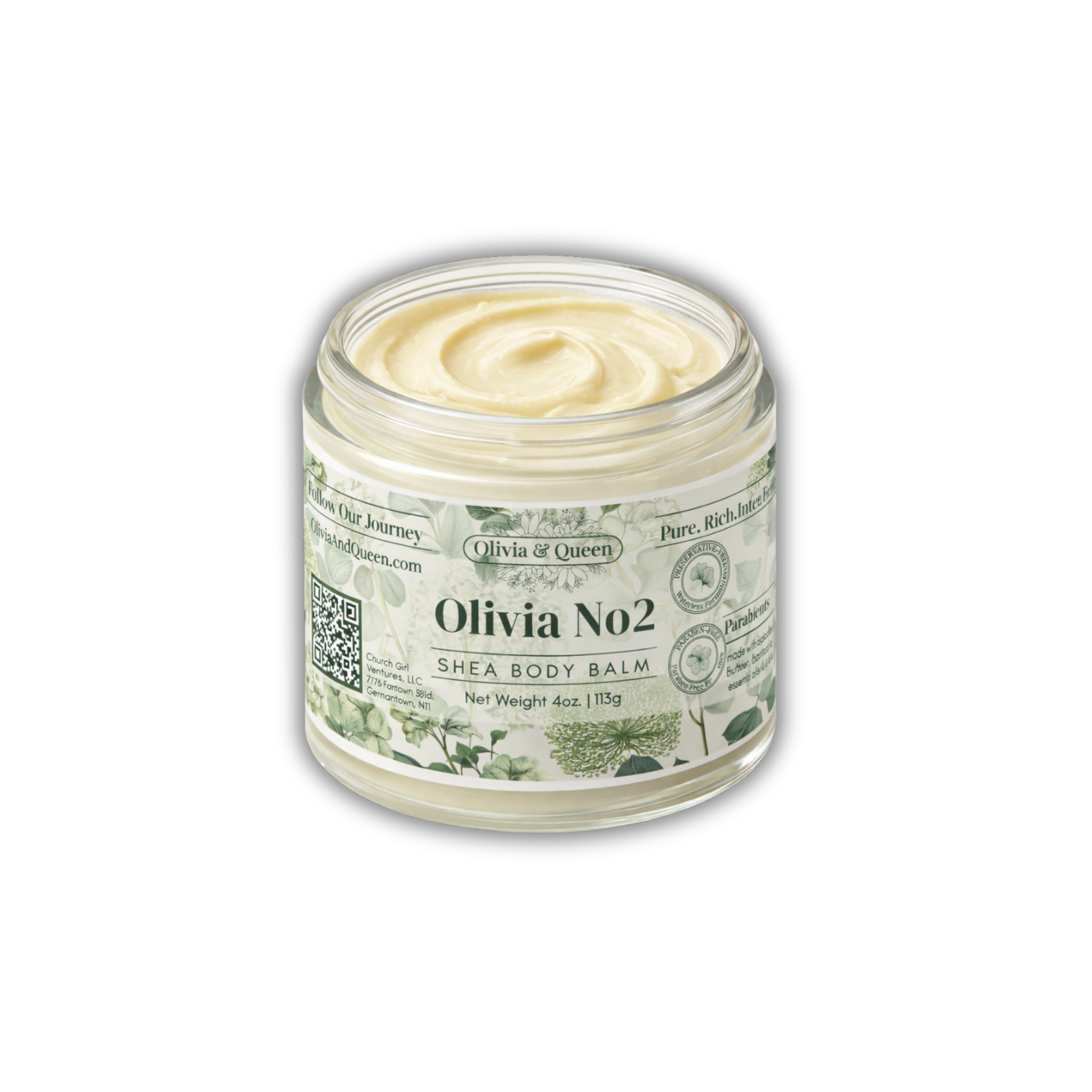 Olivia No2 Shea Body Balm