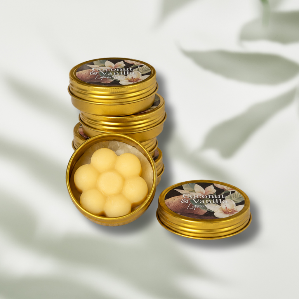 Coconut & Vanilla Purse Size Travel Lotion Bar