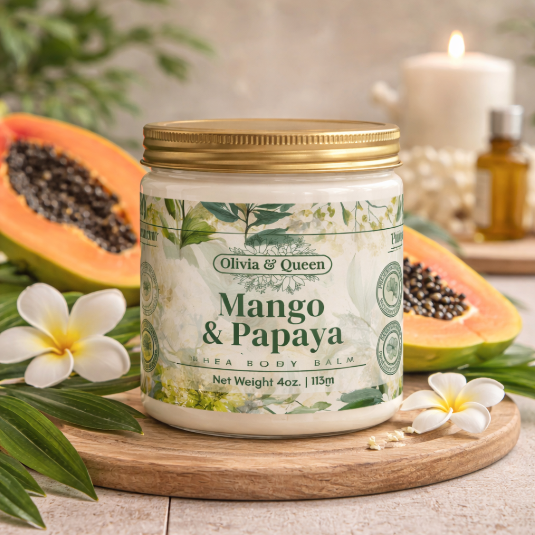 Mango & Papaya Shea Body Balm