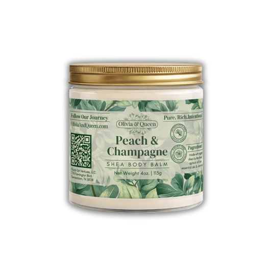 Peach & Champagne Shea Body Balm