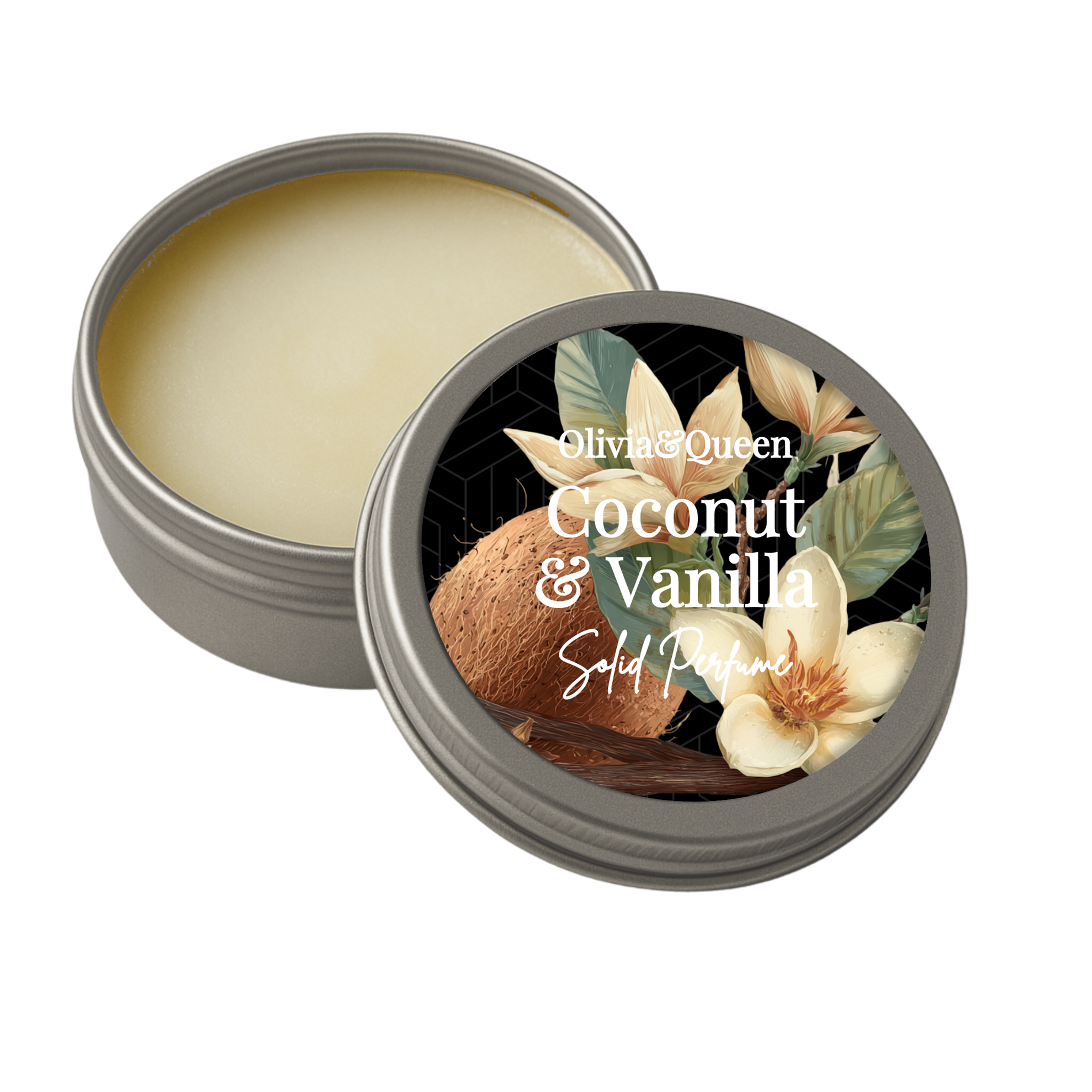 Coconut & Vanilla Perfume Balm