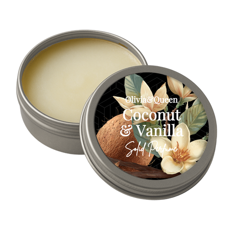 Coconut & Vanilla Perfume Balm