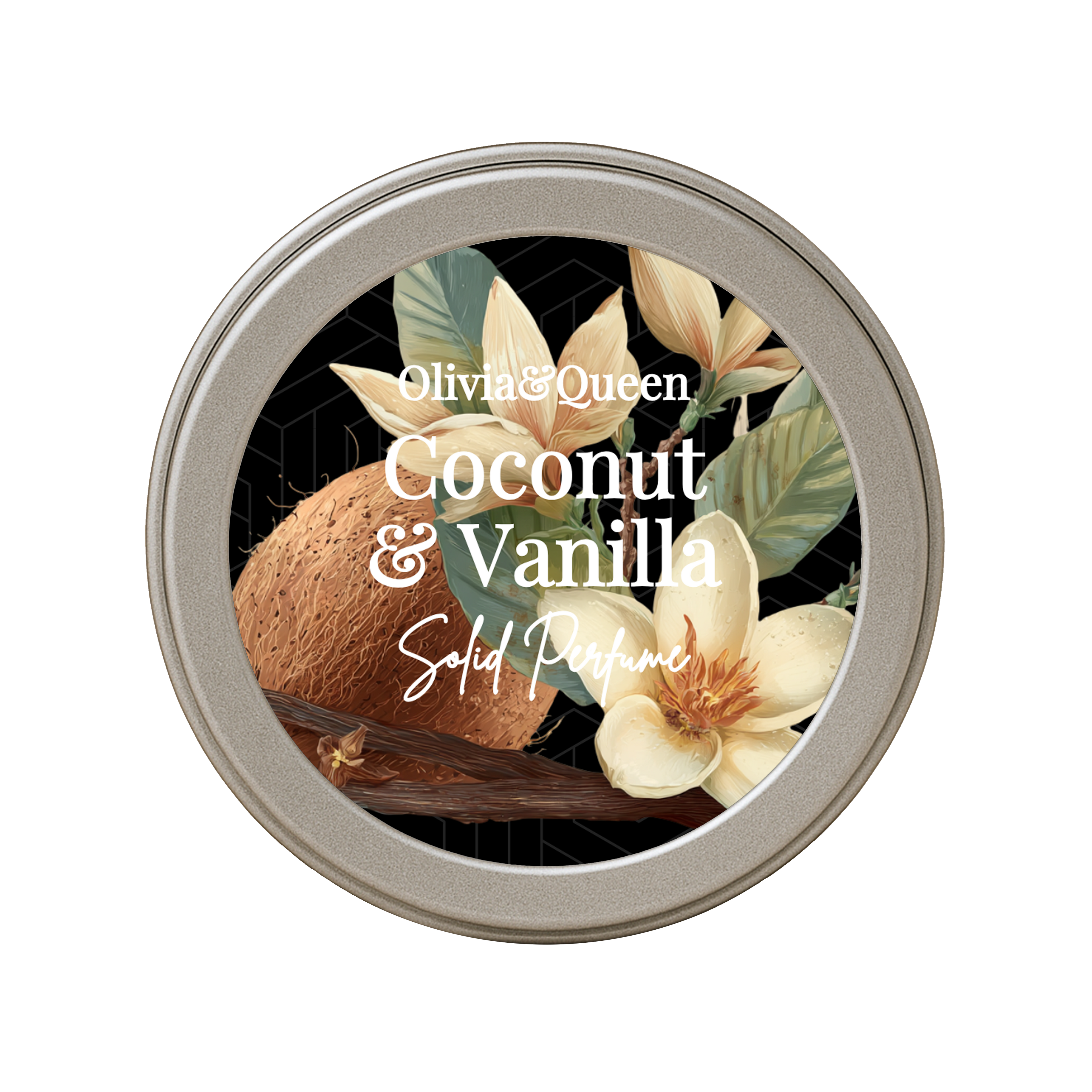 Coconut & Vanilla Perfume Balm