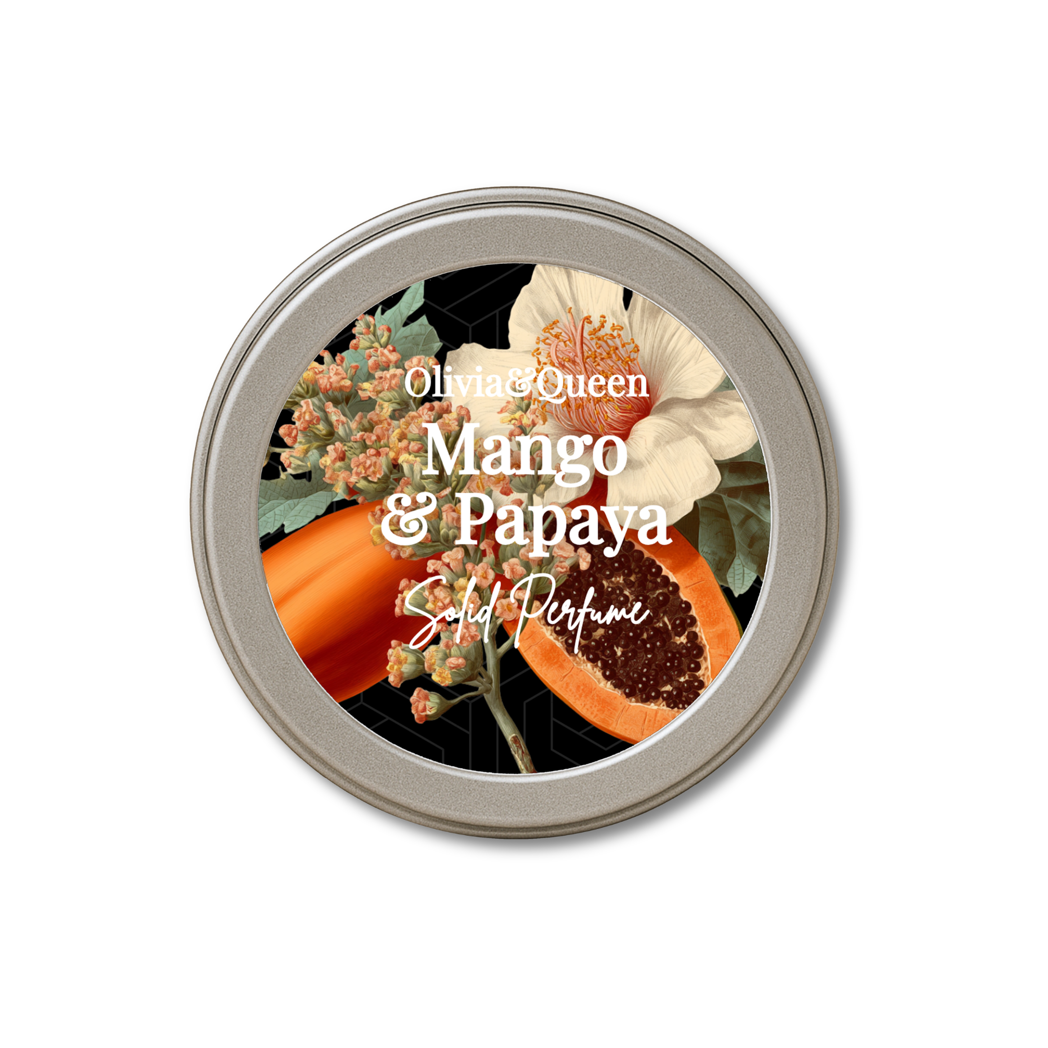 Mango & Papaya Solid Perfume Balm