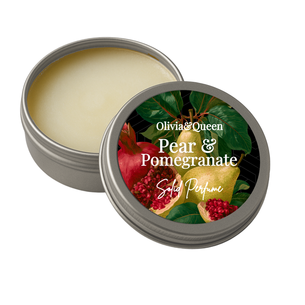 Pear & Pomegranate Solid Perfume Balm