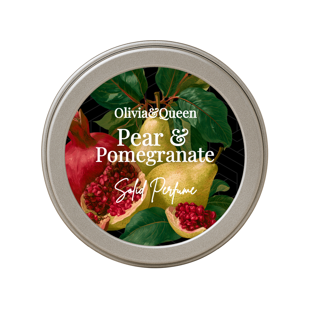 Pear & Pomegranate Solid Perfume Balm