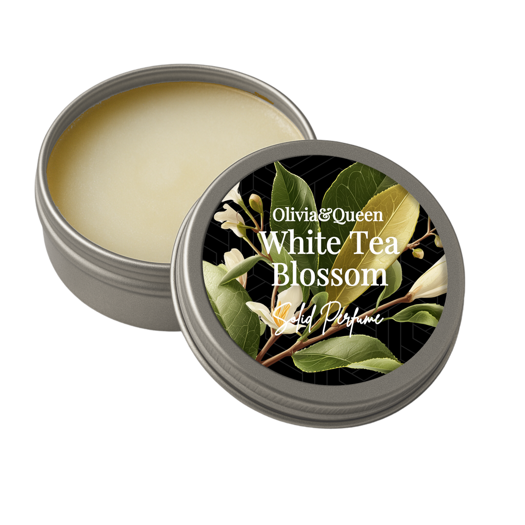 White Tea Blossom Solid Perfume Balm