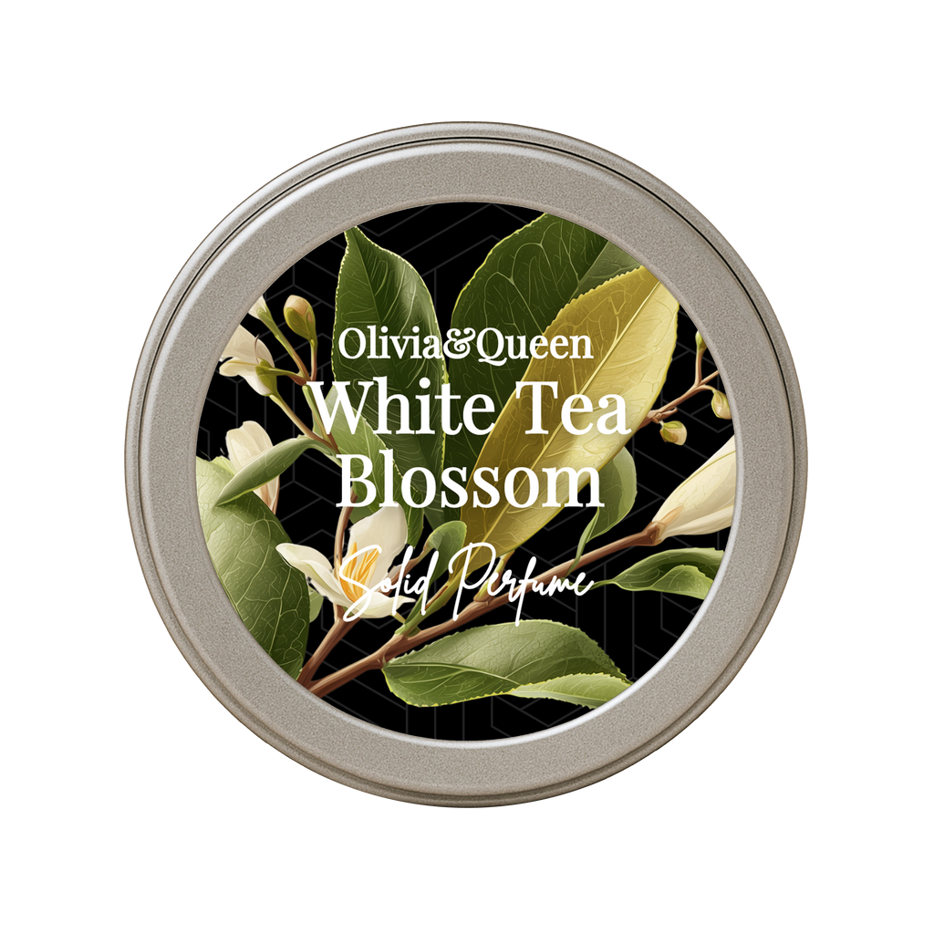 White Tea Blossom Solid Perfume Balm