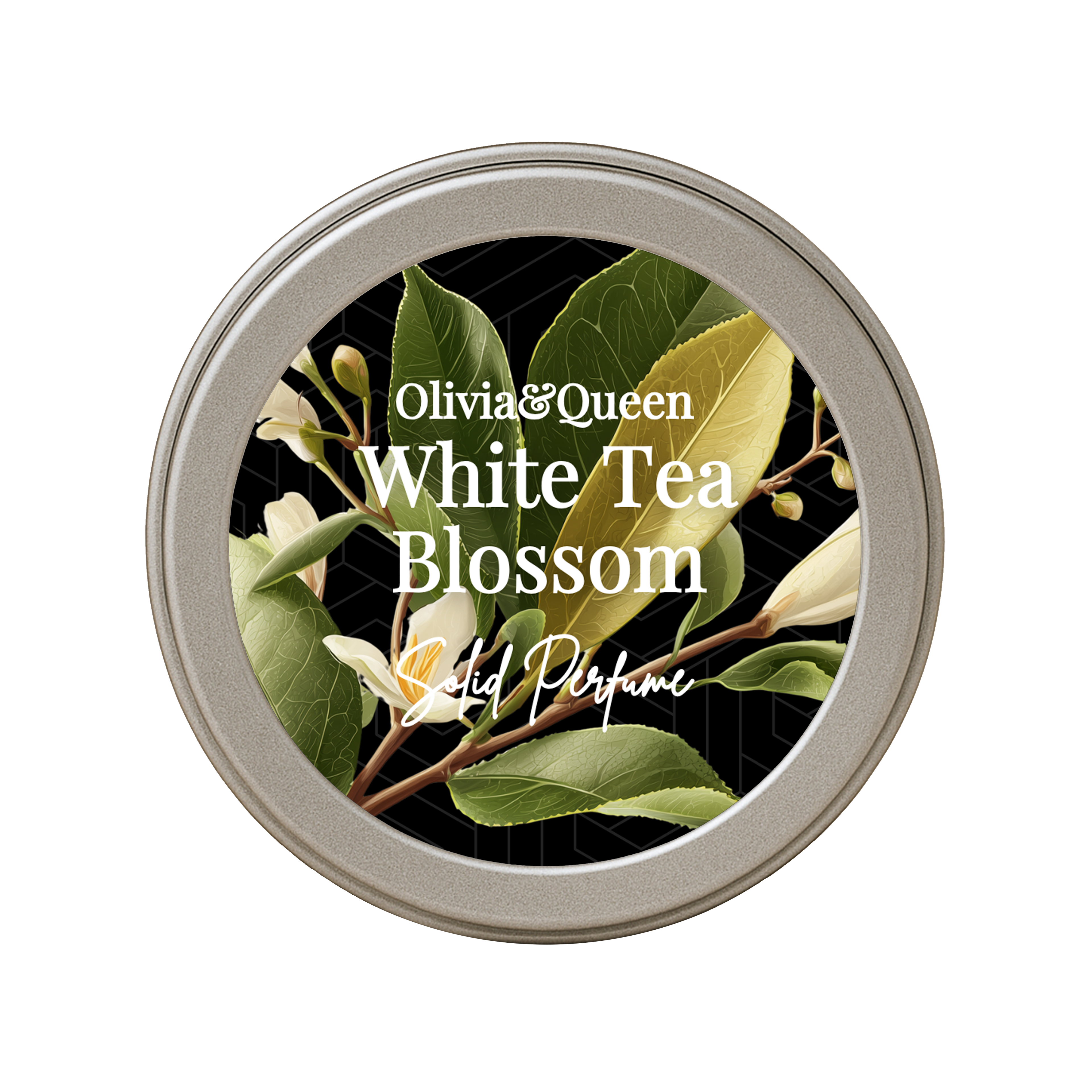 White Tea Blossom Solid Perfume Balm