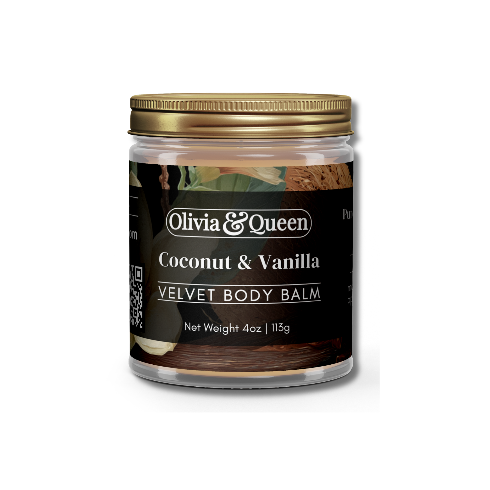 Coconut & Vanilla Velvet Body Balm