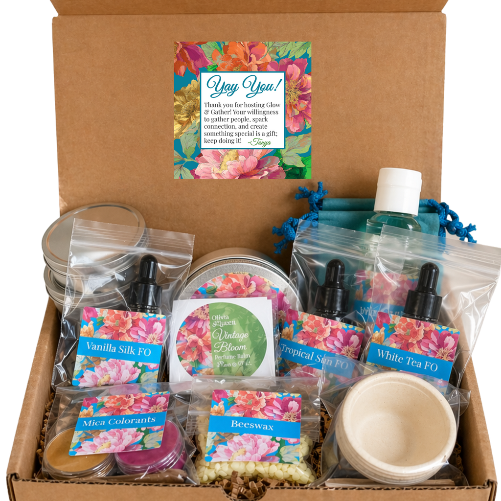 Gather & Glow: Vintage Bloom Perfume Balm Experience Kit