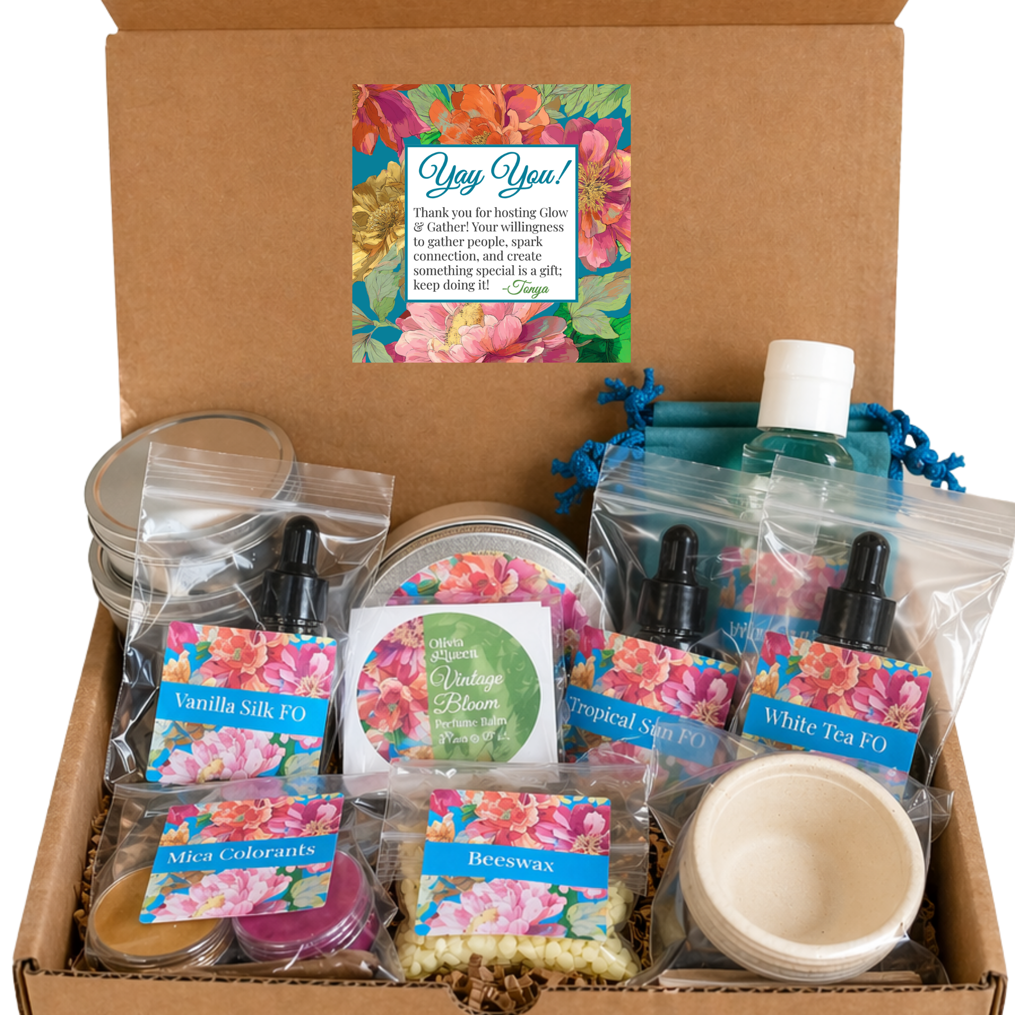 Gather & Glow: Vintage Bloom Perfume Balm Experience Kit