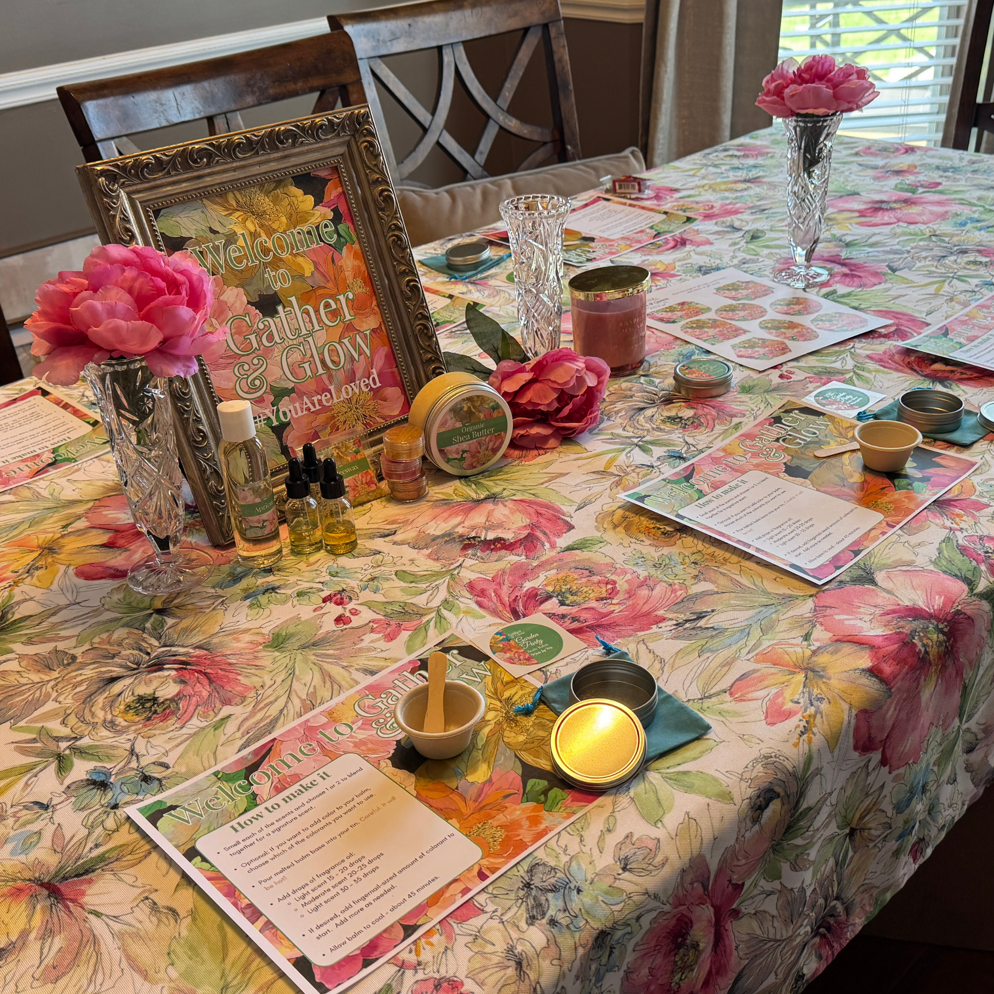 Gather & Glow: Vintage Bloom Perfume Balm Experience Kit