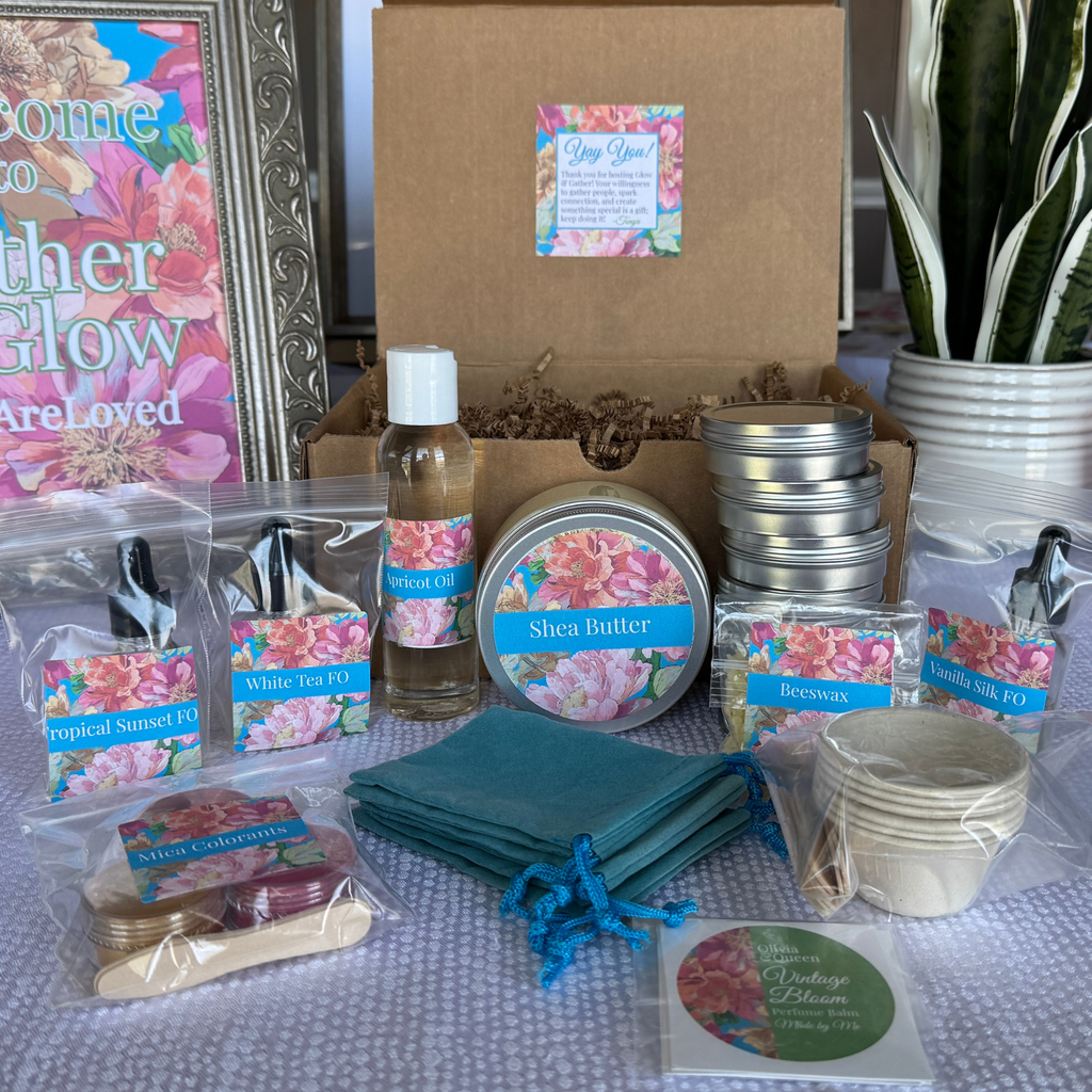 Gather & Glow: Vintage Bloom Perfume Balm Experience Kit