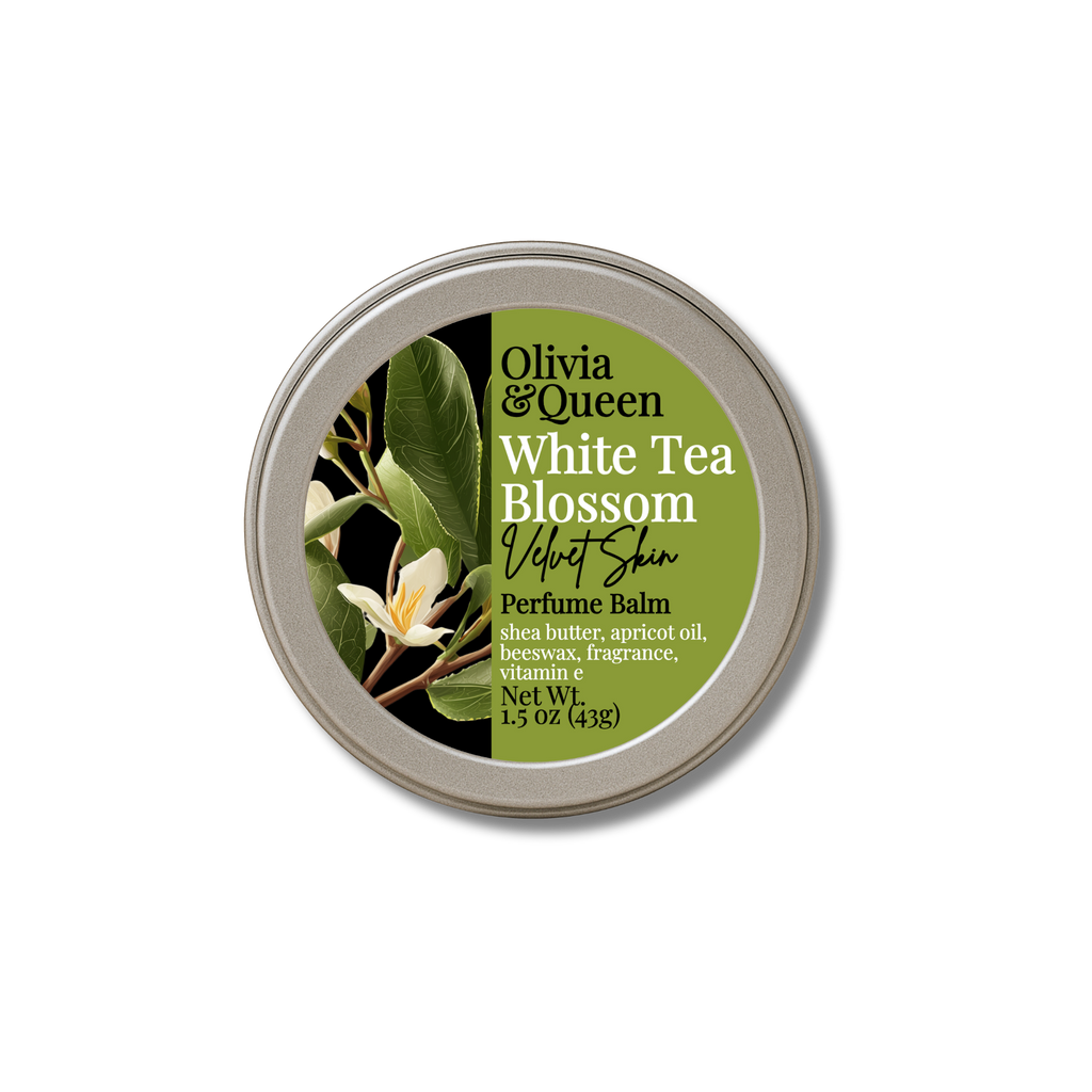White Tea Blossom Velvet Skin Solid Perfume Balm