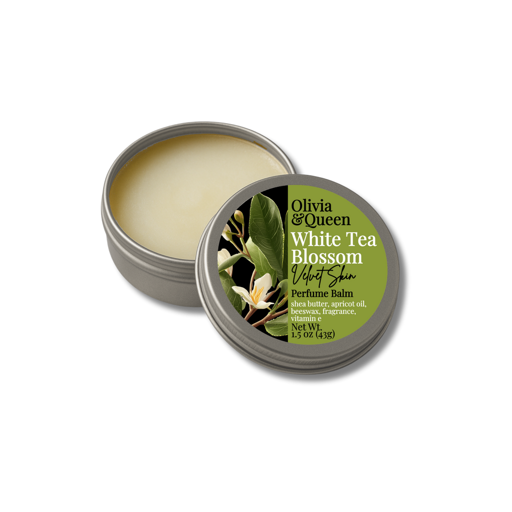White Tea Blossom Velvet Skin Solid Perfume Balm